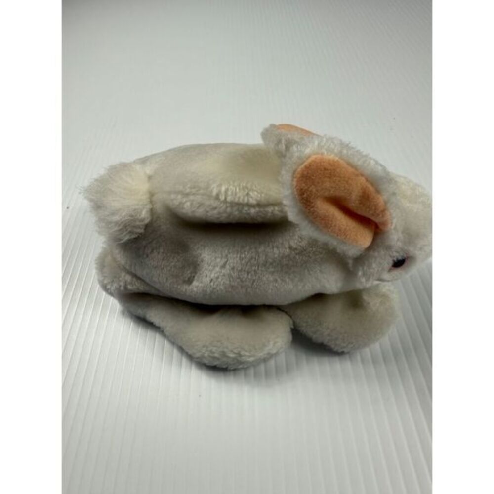 Folkmanis White Bunny Rabbit Plush Hand Puppet Soft Stuffed Animal Toy